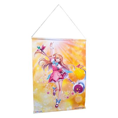 China Hot Selling Custom Size Anime Wall Roll Up Banner Hanging Banner Outdoor Advertising Display for sale