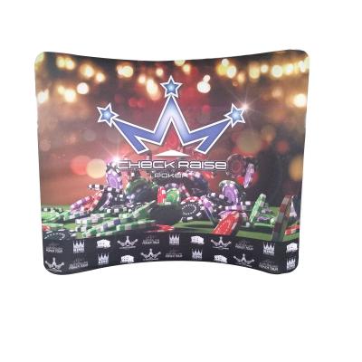 China Custom High Quality Hot Sale Act Hanging Tension Cloth Fabric Display Hanging Pop Up Banner for sale