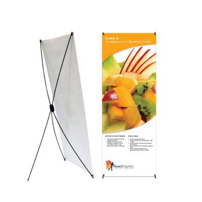 China Cheapest PVC X Banner Vistaprint X Banner Stand Advertising Printed X Banner for sale