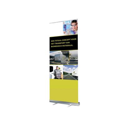 China Mobile Portable Insurance Roll Up Banner Retractable Poster Pull Up Banner for sale