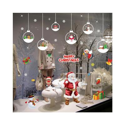 China Best Price Window Sticker Custom Window Decoration Film Christmas UV Printing Static Sticker for sale