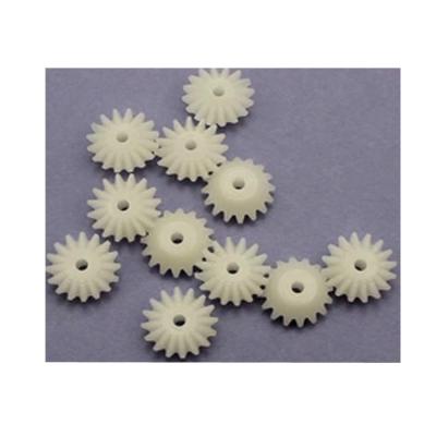 China Universal White Plastic Injection Molding Machines Plastic Gears OEM Gears for sale