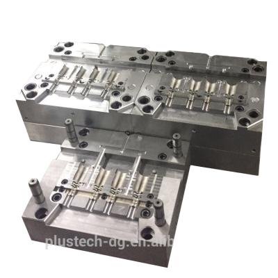 China Top Two Steel Vertical Bottom Spiral Slide Molding One Injection Machine Turning Mold for sale