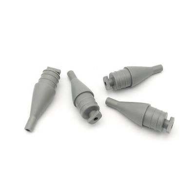 China Custom PVC OEM Plastic Injection Mold Parts PVC Medical Connector for sale