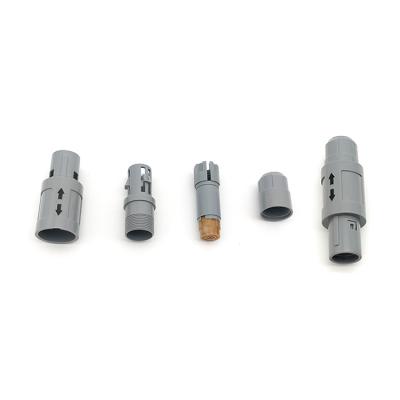 China Easy Medical Grade Medical High Temperature Resistant Material Plastic Push Pull Connectors PEI/PSU Cable Installation Medical Connector for sale