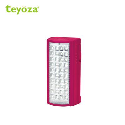 China Emergency light teyoza portable wall mounted lantern rechargeable emergency led light solar charging portable lantern for sale