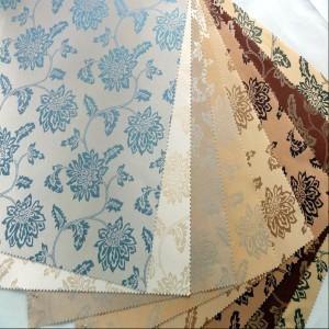 China Jacquard blackout fabric for roller blinds for sale