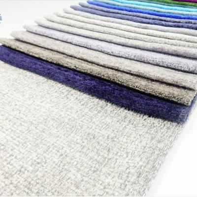 China China factory wholesale flame retardant jacquard polyester chenille fabric for sofa and cushion for sale