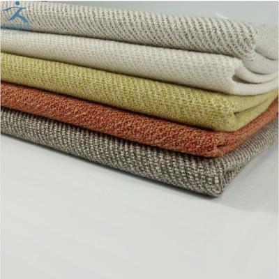 China European Style Tear-resistant Popular Fabric Linen Look Cloth Upholstery Fabric For Sofa for sale