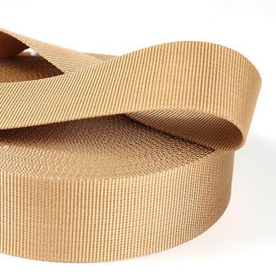 China Sustainable custom jacquard woven knitted soft nylon single elastic band decor polyester sewing webbing for sale