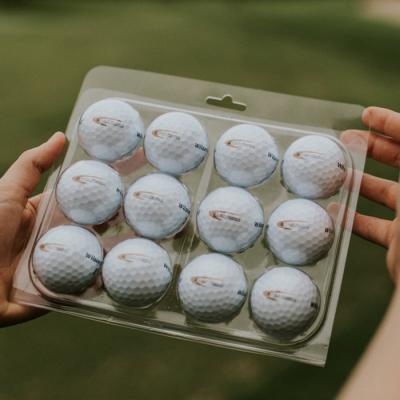 China Gift & Euro Craft Custom 12 Golf Ball Clamshell Clamshell Dressing For Display for sale