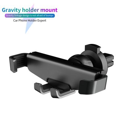 China China-chic new free sample This is a car phone holder accessories V design car air vent gravity phone mount for sale