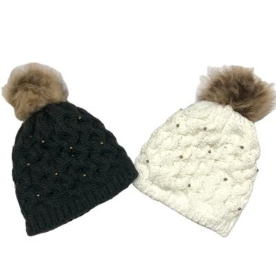 China 2023 casual new design knitted women's hat wholesale for sale