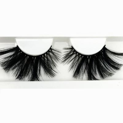 China Natural Soft Black Insurance Hand Made Synthetic Lashes Natural Soft Commercial Eyelashes 18-22mm 0.07mm 4g 6D False Fan for sale