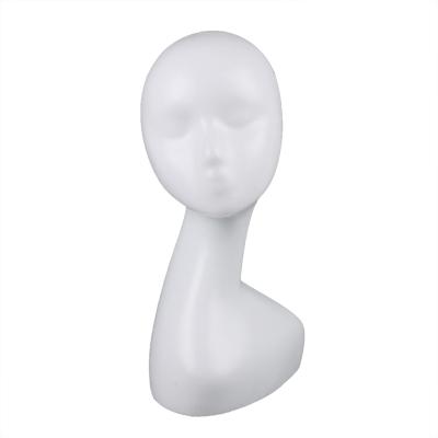 China With Wig ABS Plated Wig Head Mannequin Head Mannequin Head Model Wig Jewelry Hat Display Wig Holder Rack Hair Accessories Tools for sale