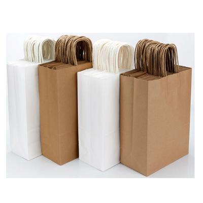 China Recyclable Recycled Brown Kraft Paper Bag, Brown Paper Bag, Craft Paper Bag for sale