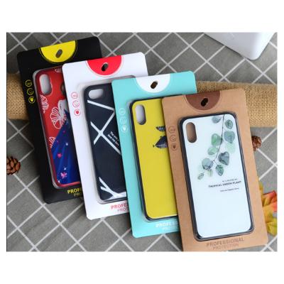 China Recycled Materials High Quality Recyclable Paper Box For iPhone 8 iPhone 8 Plus Cell Phone Case for sale