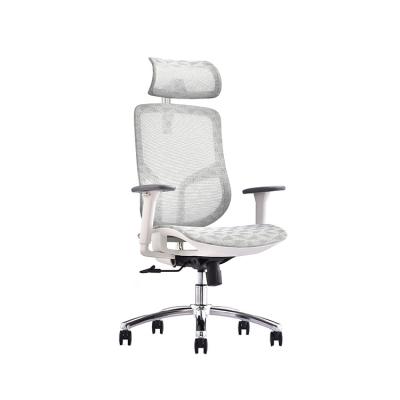 China (Size) Professional Adjustable Executive Mesh Office Chair Swivel With Back Manufacturer Headrest for sale