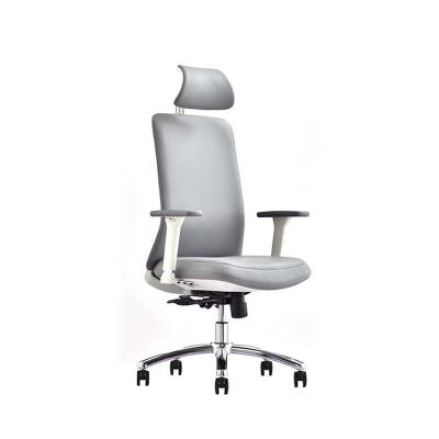 China (Height)Executive Ergonomic Swivel Modern Office Furniture Modern Leather Indoor High Chair for sale