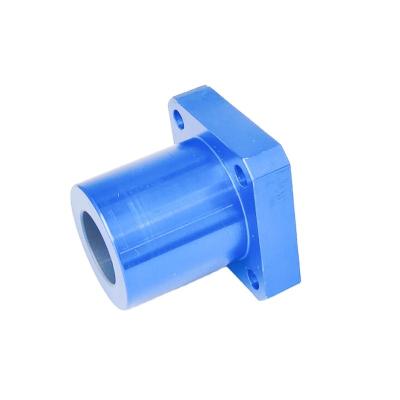 China Garment Shops Factory Direct Sale Blue OBK-30 Maintenance Free 74*14 / 45*30*64 Flange Plastic Linear Bearings for sale