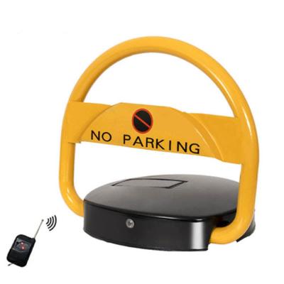 China New Energy Car Parking Lock Barrier Wifi Smart Steel Solar Parking Lock Automatic Rechargeable Remote Controller Steel for sale