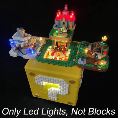 China Building Toy Only Lights Not Blocks led light compatible for 71395 60144 26026 22002 50069 62000 64 issue Mark Kit Toys For Children for sale