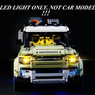 China Building Toy Remote Control LED Lighting Kit For 42110 SUV Car Building Block Bricks (Only Light Up Any Model) for sale