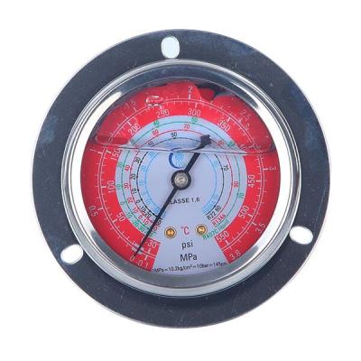 China Refrigeration Parts Manufacturer New Mini High Pressure Air Water Oil Differential Pressure Gauge Liquid Filled Digital Torque Pressure Gauge for sale