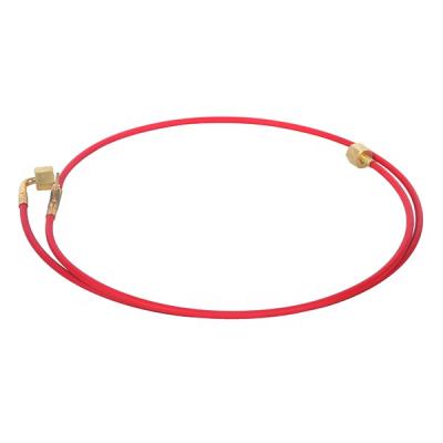 China Refrigeration Parts Refrigeration Spare Parts , Pressure Hose And Fitting , Brass Fittings Machine Charging Hoses With Adapter Connector for sale