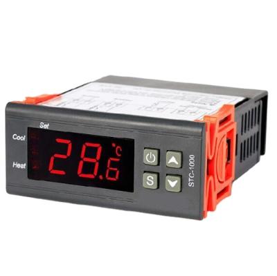 China Waterproof Refrigeration Parts STC-1000 Digital Temperature Controller Thermostat 110V 1m Sensor Heating Cooling LED Temp Control Relay for sale