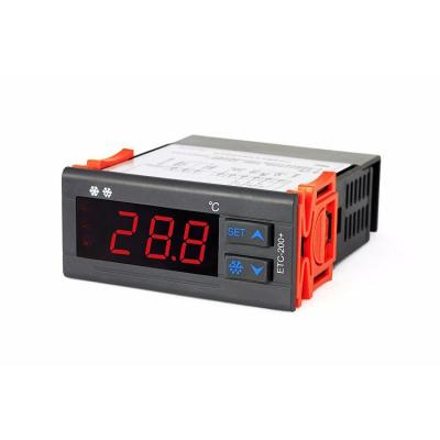 China Refrigeration Parts 12V 24V 110-220V Thermoregulator Digital Temperature Controller Thermostat for Incubator Relay LED 10A Heating Cooling for sale