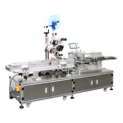 China AOQI Automatic Food Leaflet Labels Application Self Adhesive Labeling Machine for sale