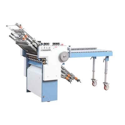 China 530-6kw printing press factory direct sale z fold paper machine paper folding machine for sale