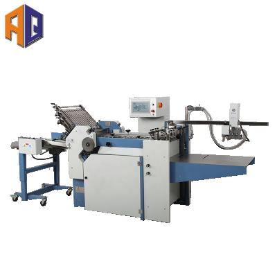 China Hotels 480mm Width A4 A3 Cross Make Booklet Automatic Fold Paper Folding Machine for sale