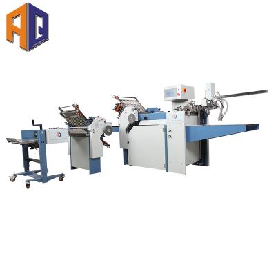 China Max Envelope Catalog Brochure Folding Paper Machine 480MM A2 folding and leaflet paper for sale