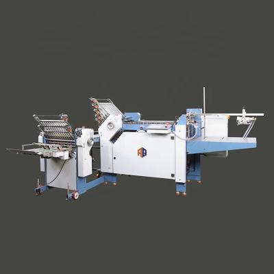 China Quality Guarantee 1 year warranty high speed advertising paper size paper insect sheet paper folding machine for sale