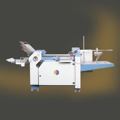 China Printing Press 480T 6 Plates Automated Pharmaceutical Flyer Folding Machine Leaflet Folding Machine for sale