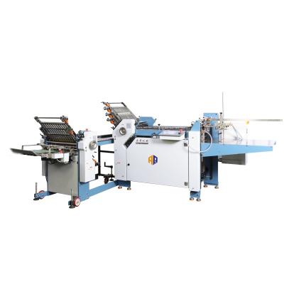 China Hotels 360 Mm Width Folding Machine Low Price Stable Leaflet Folding Machine for sale