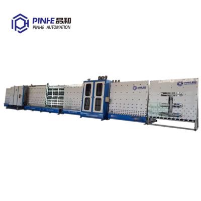 China Hotels Full Auto Vacuum Insulating Double Window Glass Making Machine Triple Glass Production Line for sale