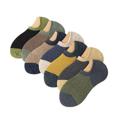 China Spring Antibacterial Autumn Men Short Cotton Socks Mens Sports Casual Socks for sale