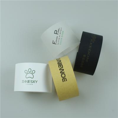 China Sustainable Custom Apparel Collar Standard Tags for sale