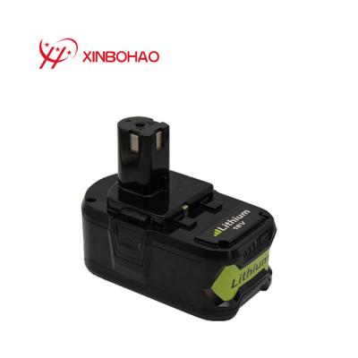 China Power Tools 18v 3ah 4ah 5ah P108 Rechargeable Power Tool Battery Replacement For Ryobi Li Ion Battery for sale