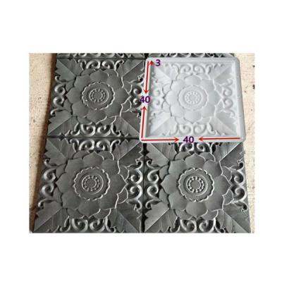 China Floor concrete brick cement high precision construction project villa garden hallway model plastic molding mold for sale