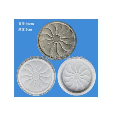 China High Precision Plastic Model Cement Tile Concrete Paver Molding Mold For Project Villa Garden Building Corridor for sale