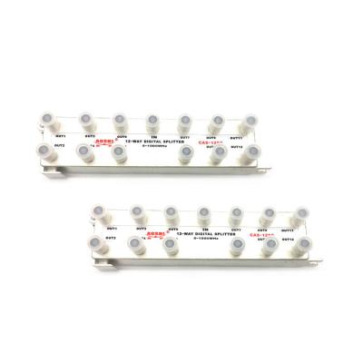 China High Quality Small Installation 12 Way CATV Multichannel Power Splitter CAS12SP for sale