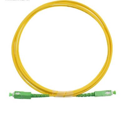 China Factory Sale WAN LAN FTTX CATV Singlemode SC Fiber Optic Patch Directly Attach Jumper 2.0mm Patch Cord Cable for sale