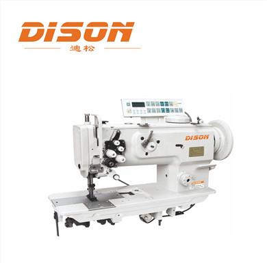 China Double Needle Lockstitch Compound Fodder Sewing Machine DS-1560 for sale