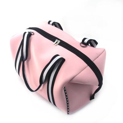 China Fashion Customize Design Pull Rod Fashion Gym Bag Pockets Carry On Large Neoprene Bag Travel Duffel Bag Hot To Increase Gym Camping Sport for sale