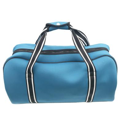 China Fashion Factory Wholesale High Quality Large Capacity Durable Neoprene Gym Bag Sport Gym Duffle Tote Wet Dry Separated Bag for sale