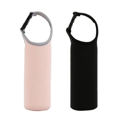 China Hot Insulation Customized Logo Printing Design Thermal Cooler Cover 450lm Water Bottle Bag Neoprene Bottle Cooler Sleeve Cup Bag Bottle Cover for sale